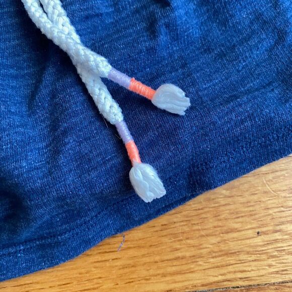 Cat & Jack 2T Toddler Girl Dark Blue Skirt Shorts Drawstring Stretchy - Picture 2 of 5